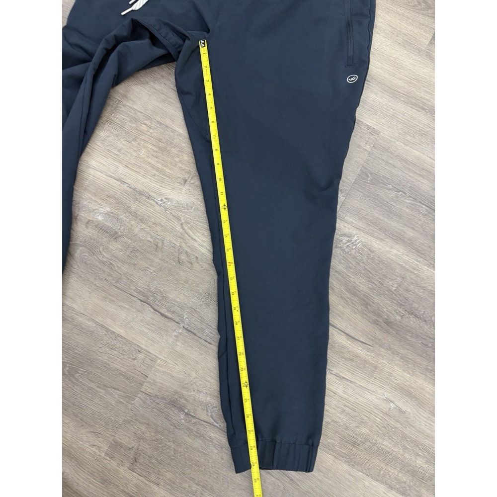 WOWIE Hoth Jogger Mens XL Navy Blue Stretch Zip Pocket Athletic Performance - Picture 6 of 10
